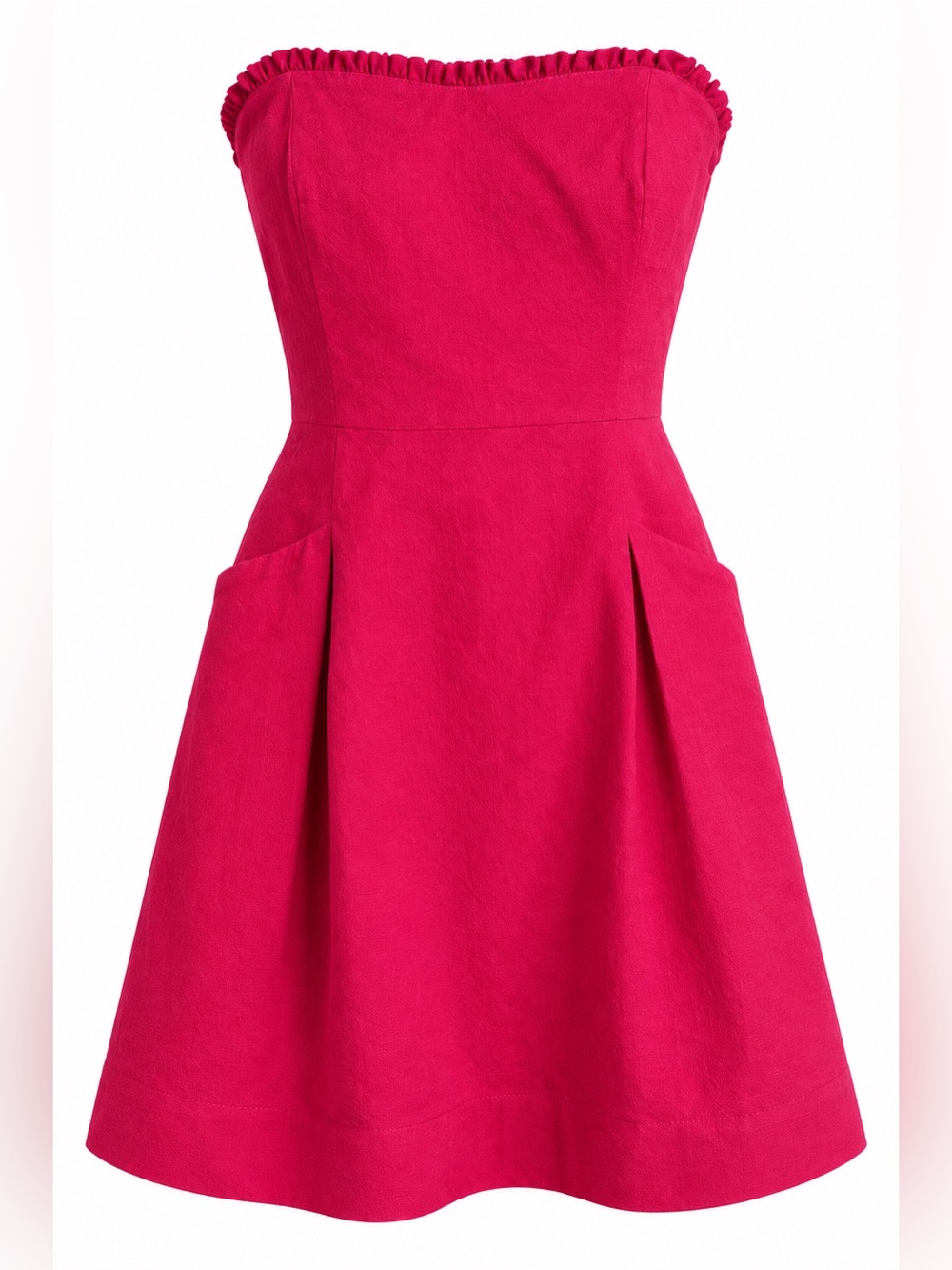 Lilly Pulitzer Pink Strapless Dress 10 EUC